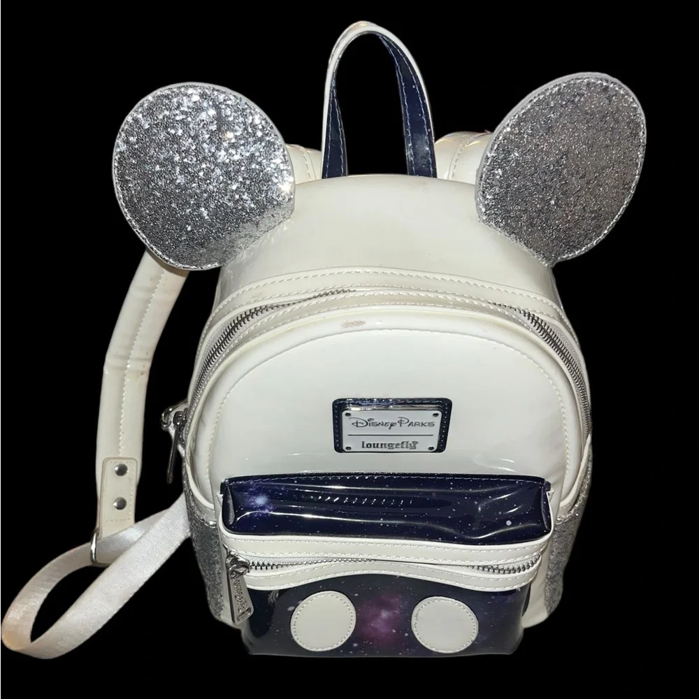 Space Mountain Mickey Mouse Main Attraction Disney Loungefly Mini‎ Backpack